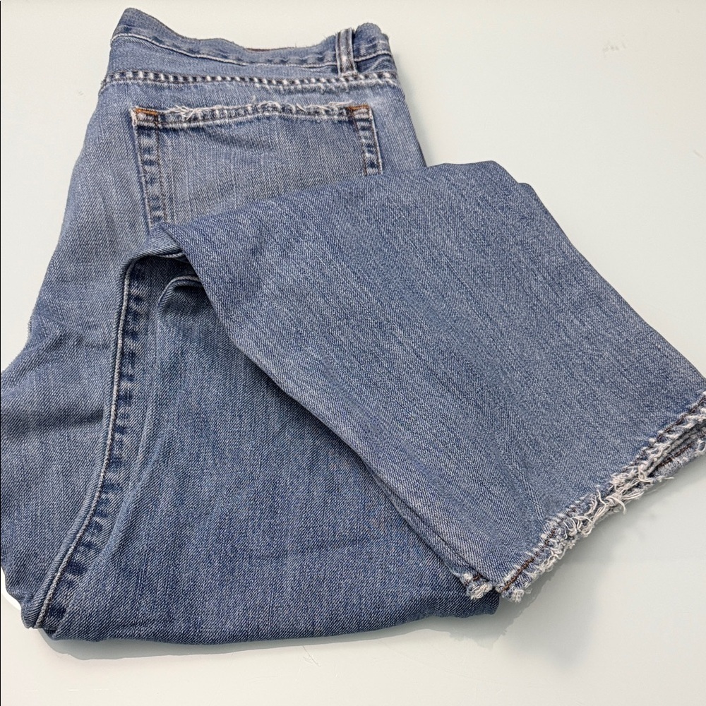 Vintage J. Crew Distressed Relaxed Fit Jeans